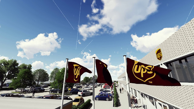Brandwerende afdichting van technieken bij UPS in Eindhoven