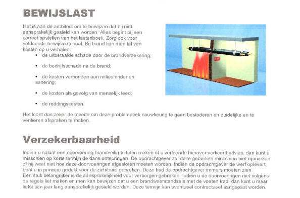 Voorkom problemen bij doorvoeringen | REI International | Brandpolis Consultancy